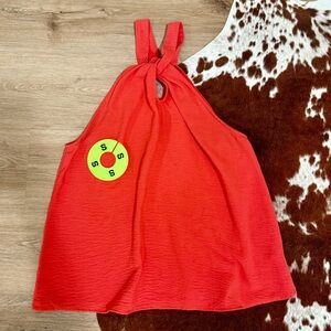 Limelight Red Tank Top